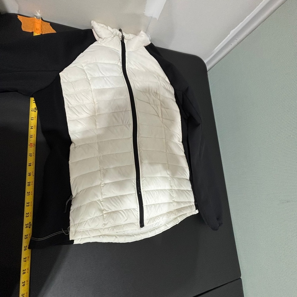32 Degrees Weatherproof Quilted Puffer Jacket Black White Full Zip Women's XL - Picture 5 of 9